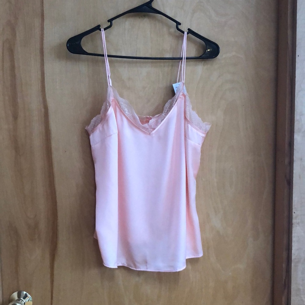 A&F Silk Lace Tank Top